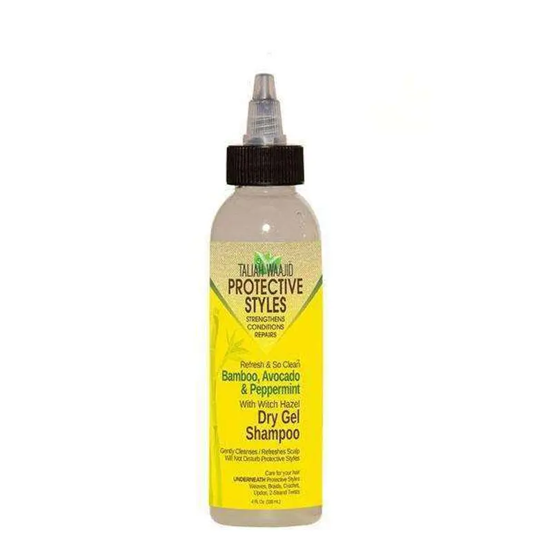 Taliah Waajid Protective Styles Refresh & So Clean Bamboo, Avocado & Peppermint Dry Gel Shampoo