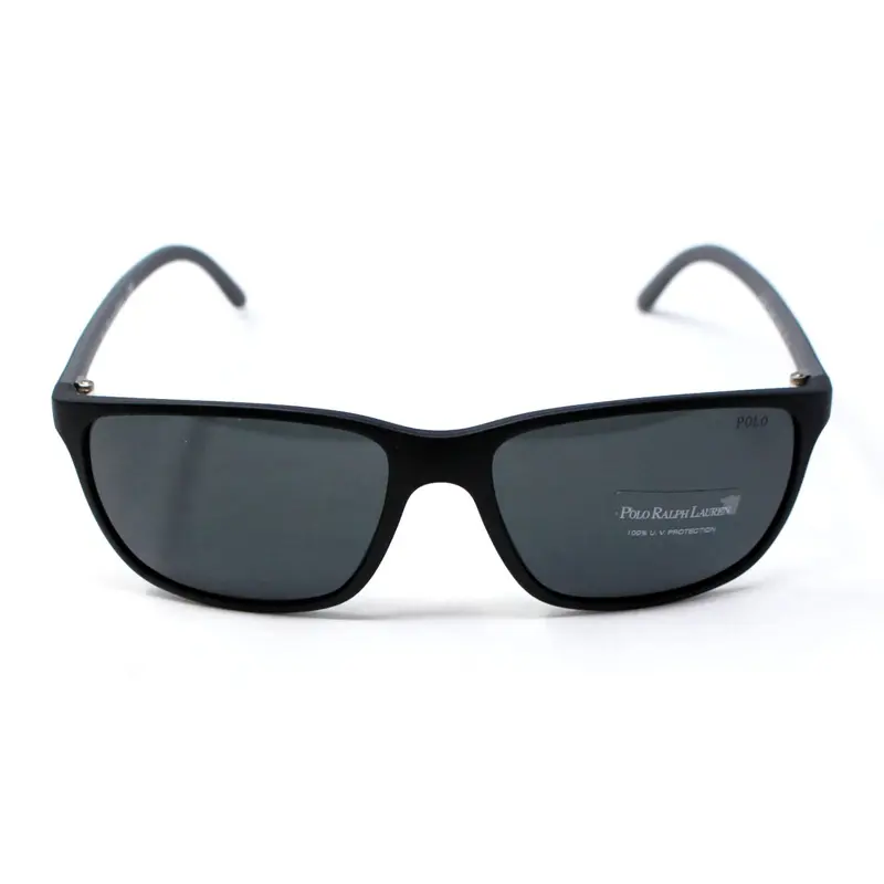 Ralph Lauren Polo Ralph Lauren PH 4092 553487 - Matte Black/Grey by Ralph Lauren for Men - 58-16-145 mm Sunglasses