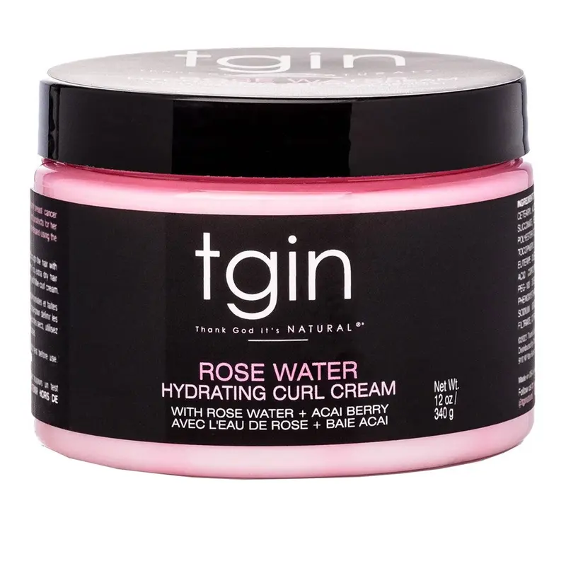 tgin Rose Water Hydrating Curl Cream