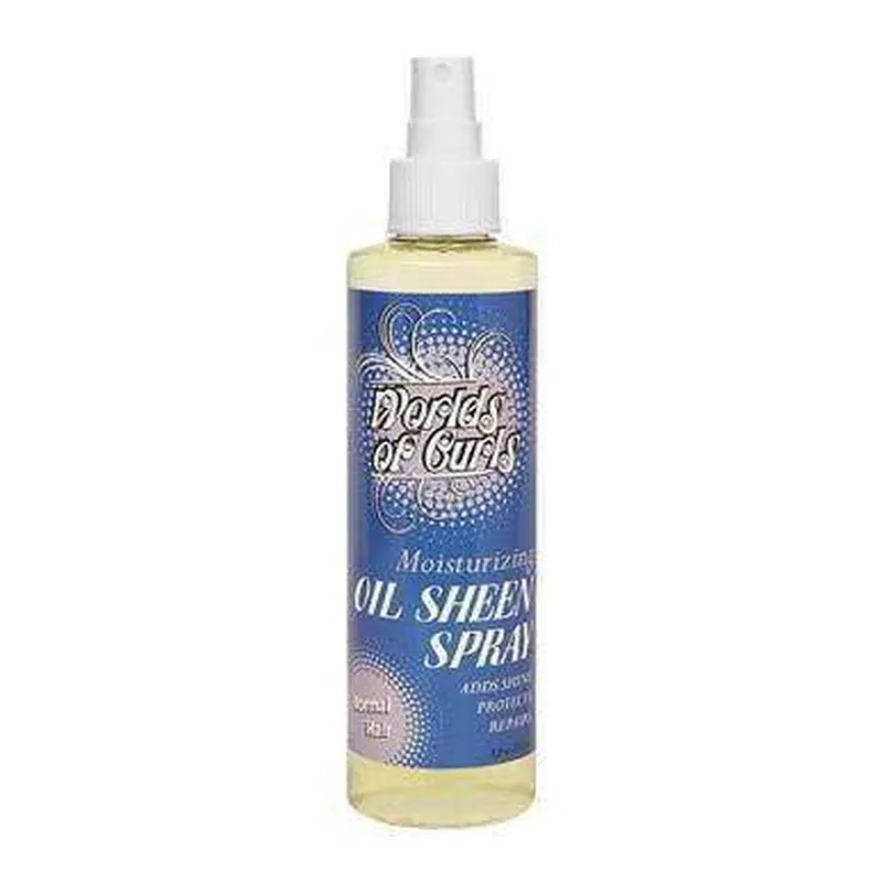 World Of Curls Moisturizing Oil Sheen Spray For Normal Hair