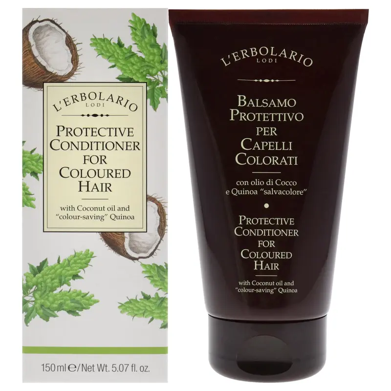 LErbolario Protective Conditioner for Coloured Hair by LErbolario for Unisex - 5.07 oz Conditioner