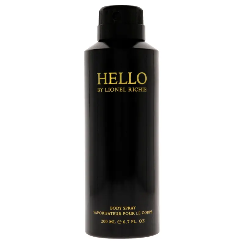 Lionel Richie Hello by Lionel Richie for Men - 6.7 oz Body Spray