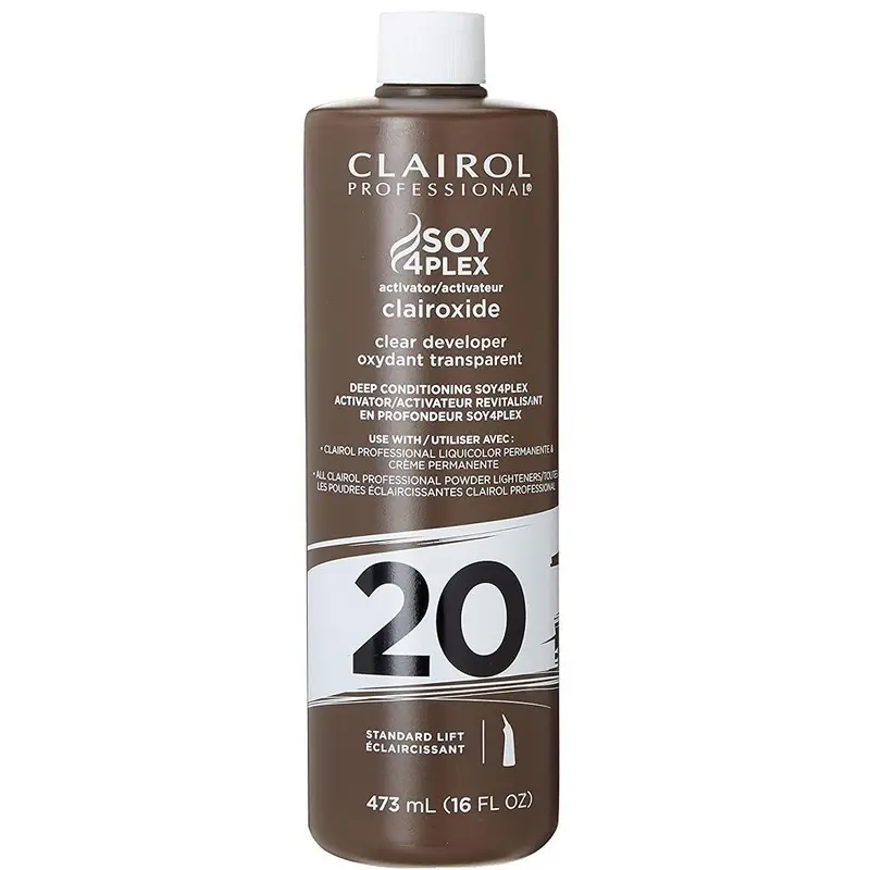 Clairol Professional SOY4PLEX Clairoxide Clear Developer 20 Volume