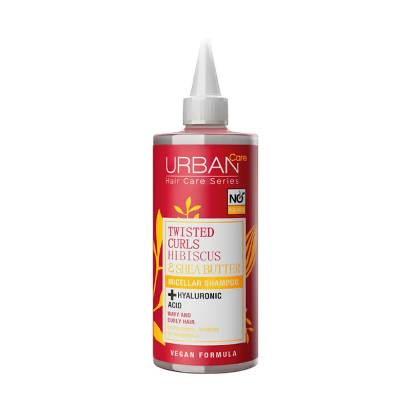 Urban Care Twisted Curls Hibiscus & Shea Butter Micellar Shampoo 340ml