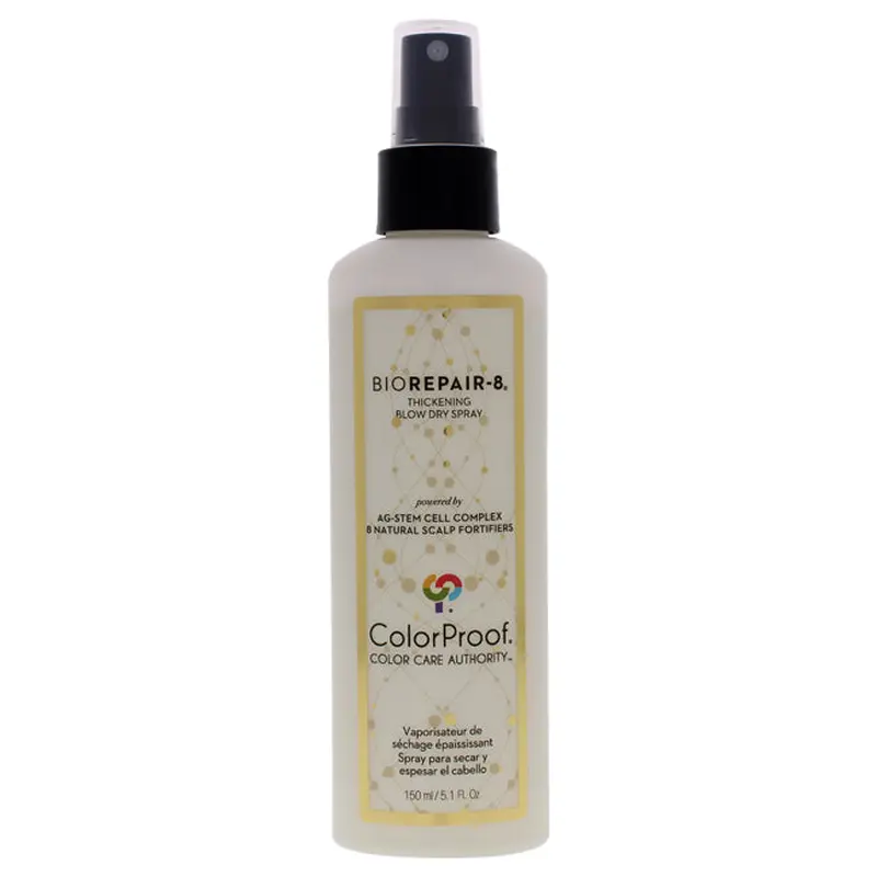ColorProof BioRepair-8 Thickening Blow Dry Spray by ColorProof for Unisex - 5.1 oz Hairspray