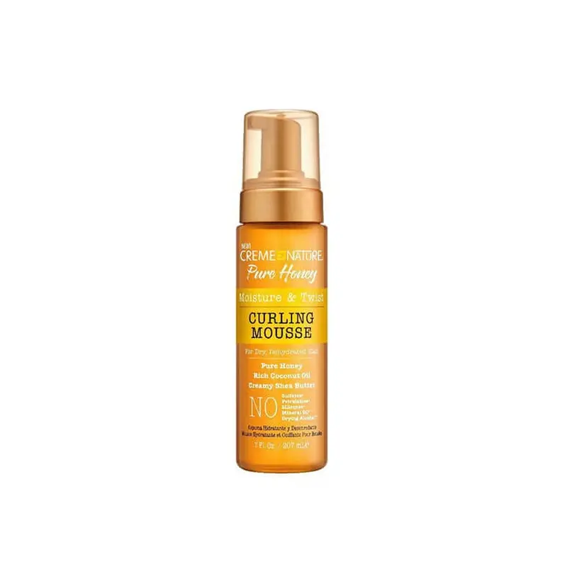 Creme of Nature Pure Honey Moisture & Twist Curling Mousse 7 oz