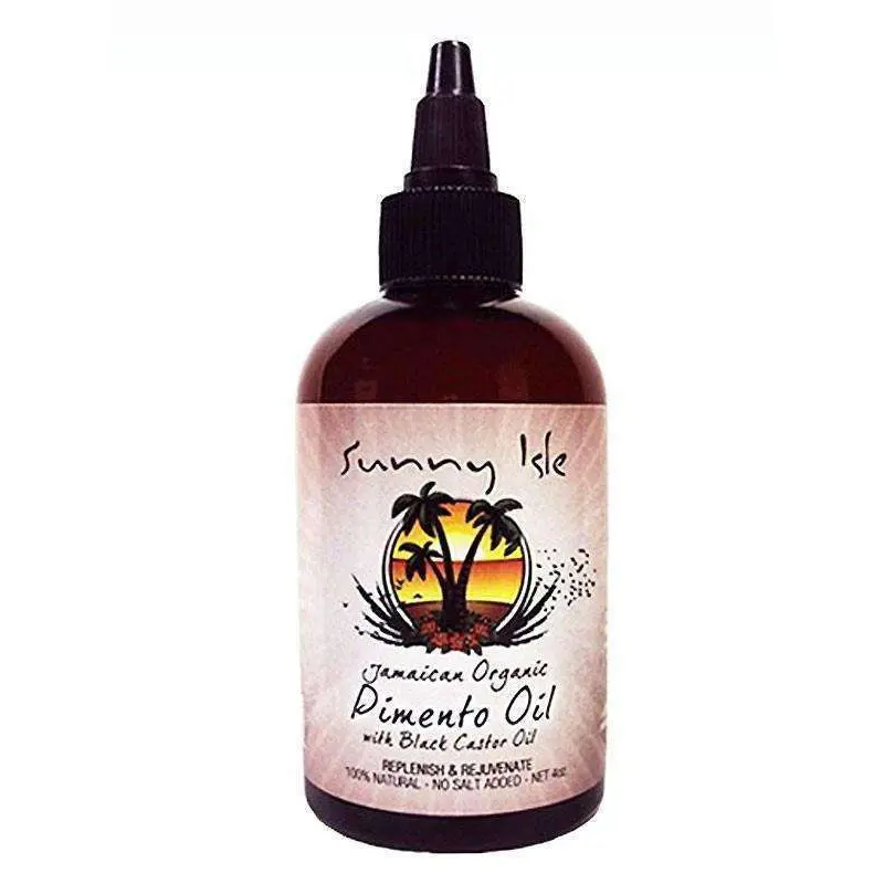Sunny Isle Jamaican Organic Pimento Oil w/ Black Castor Oil