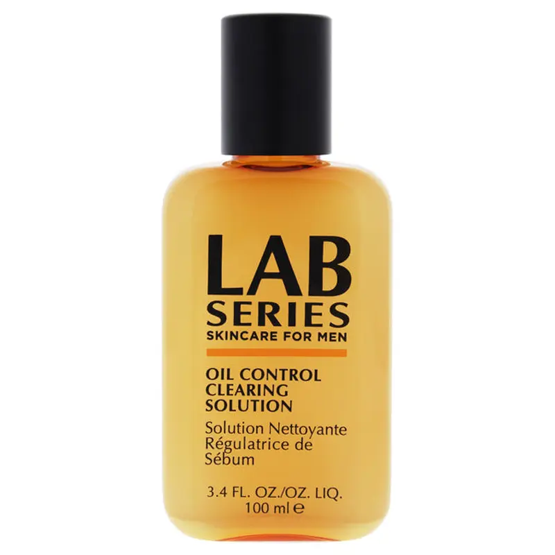 Lab Series Oil Control Clearing Solution by Lab Series for Men - 3.4 oz Cleanser