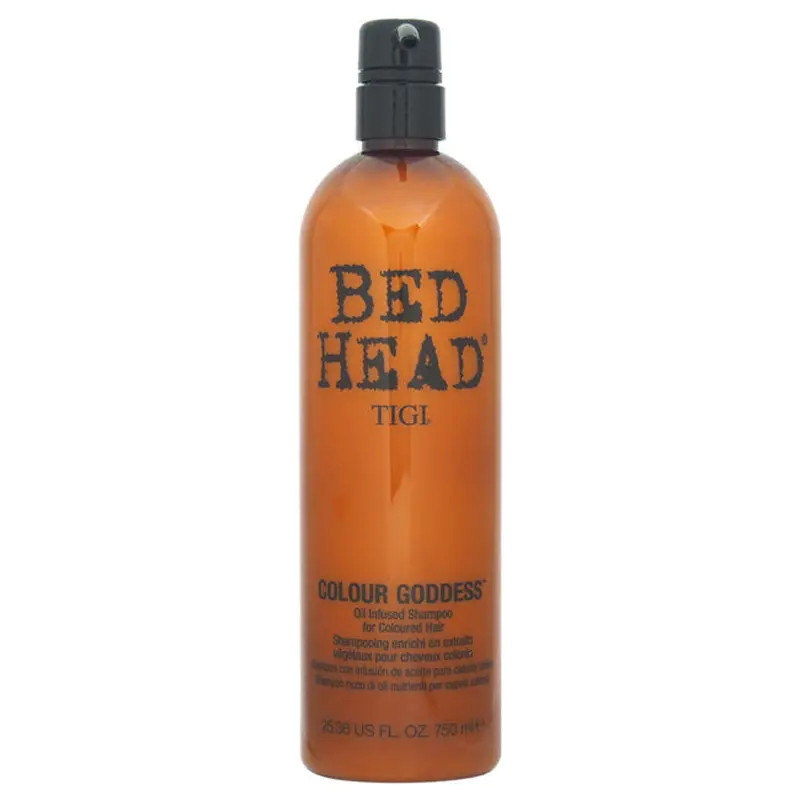 TIGI Bed Head Colour Goddess Oil Infused Shampoo by TIGI for Unisex - 25.36 oz Shampoo