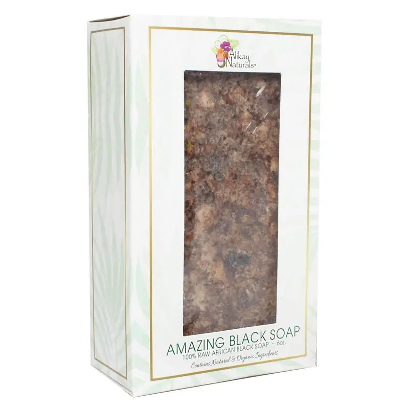 Alikay Naturals Black Soap 6oz
