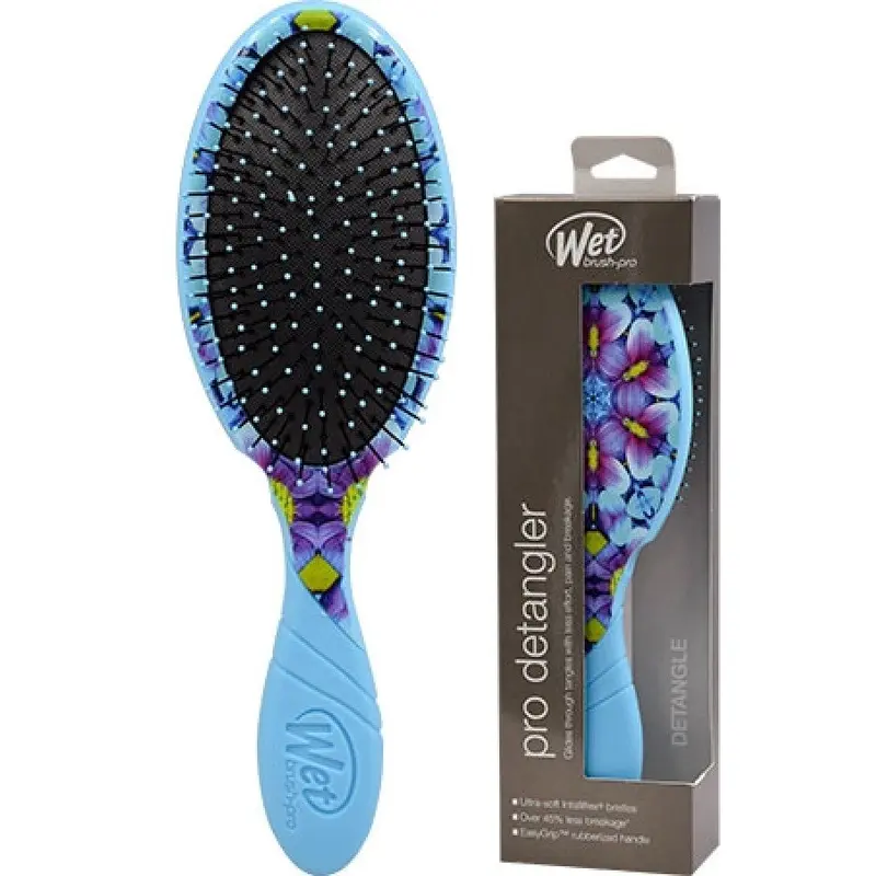 Wet Brush Pro Detangler - Blue Floral