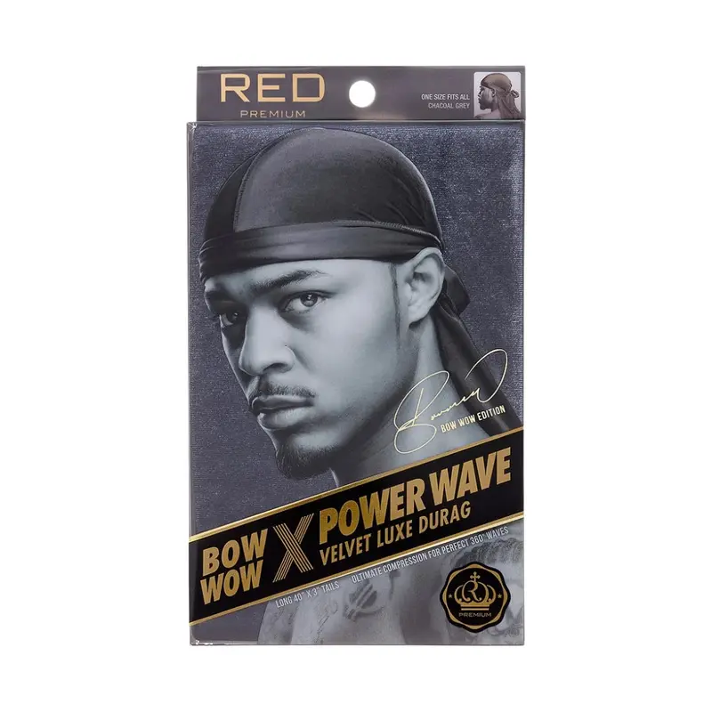 Red by Kiss Power Wave Velvet Luxe Durag - Choose Color
