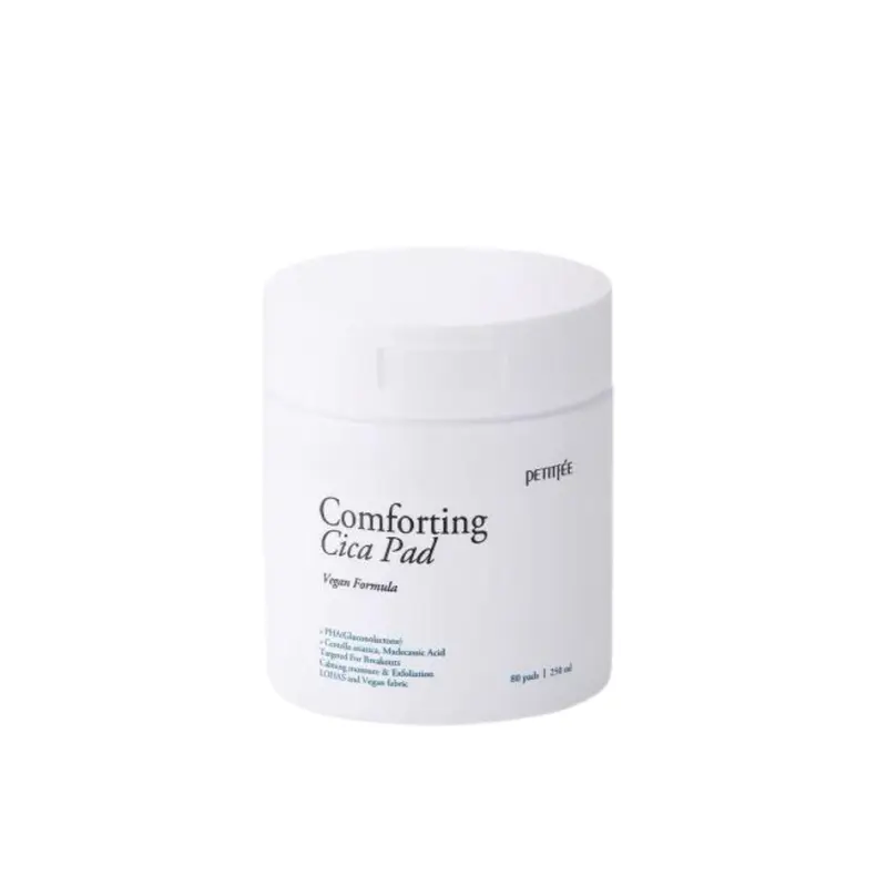 PETITFEE Comforting Cica Pad 250ml 80ea