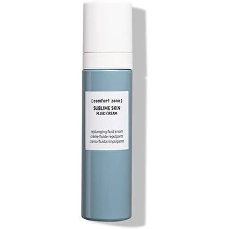 Comfort Zone Sublime Skin Fluid Cream Firming Plumping and Moisturising Face Cream with Hyaluronic Acid Vegan 60ml