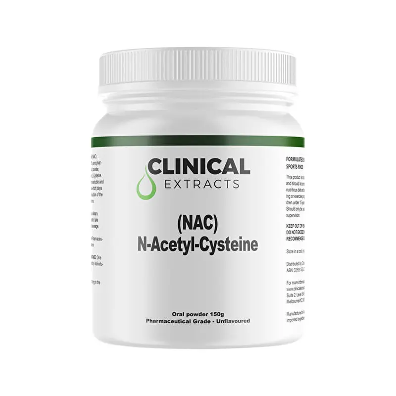 Clinical Extracts (NAC) N-Acetyl-Cysteine Oral Powder 150g