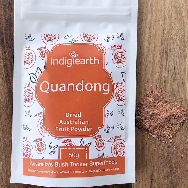 Indigiearth Quandong Powder 30g