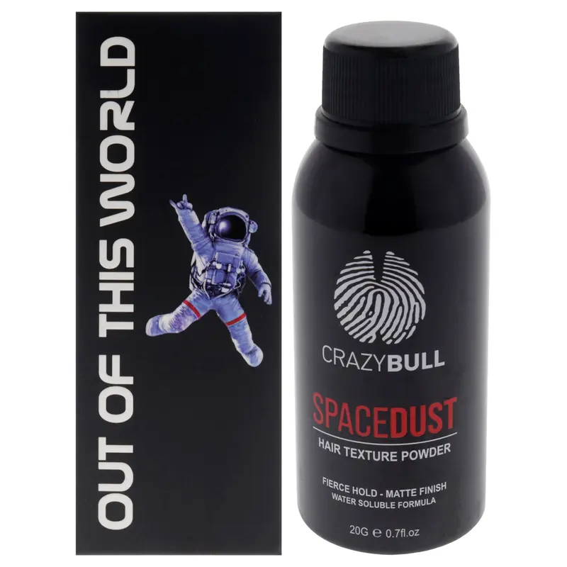 Crazy Bull Hair Space Dust Hair Texture Powder by Crazy Bull Hair for Men - 0.7 oz Powder