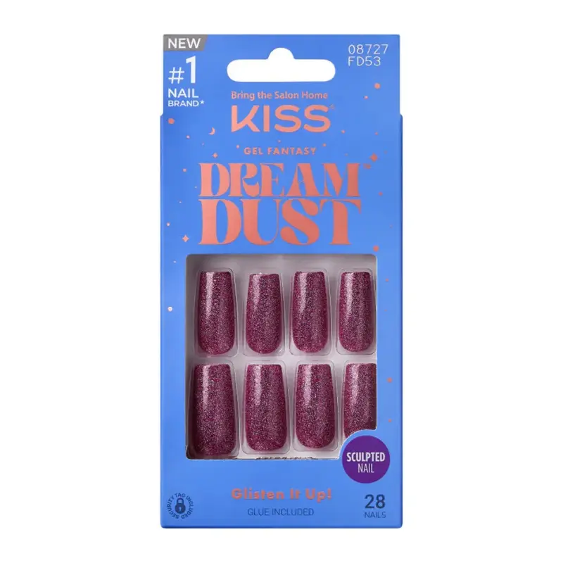 Kiss Gel Fantasy Dreamdust Nails - Perfumes [FD53]