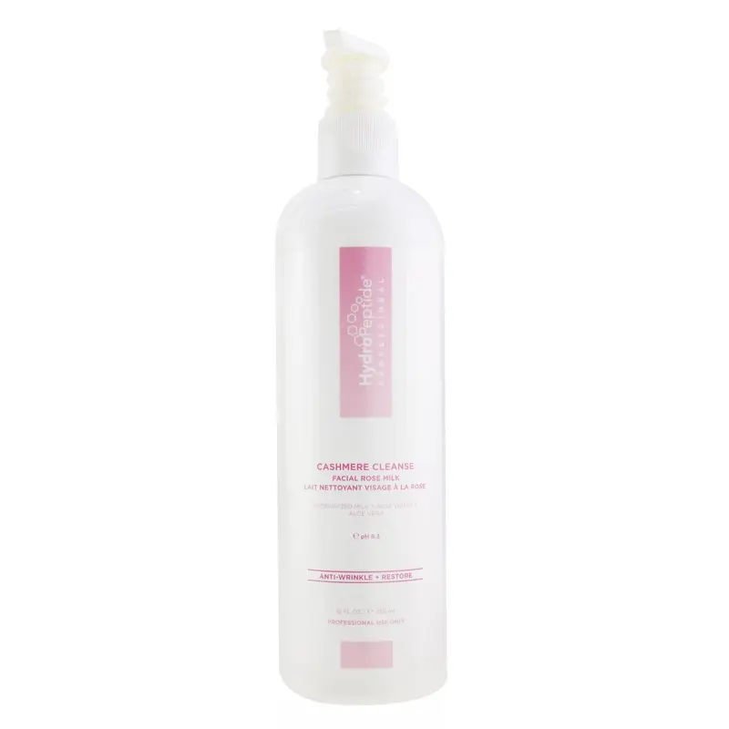 HydroPeptide Cashmere Cleanse Facial Rose Milk (Salon Size) (Exp. Date 06/2022)  355ml/12oz