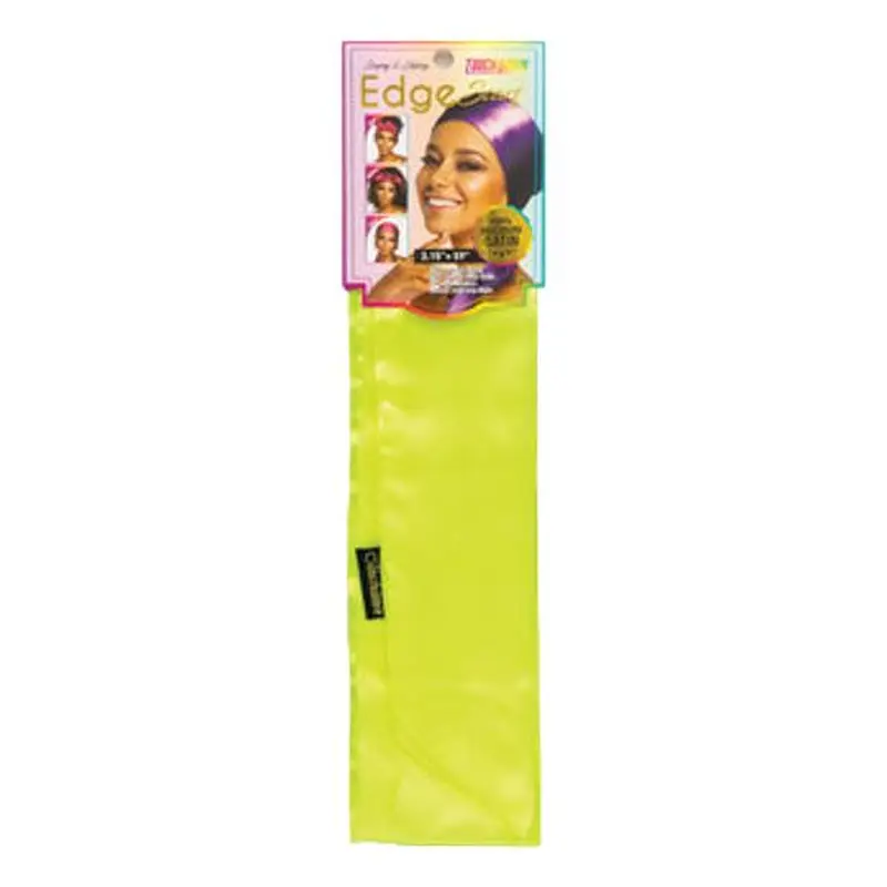 Touch Down Edge Scarf - Neon Yellow