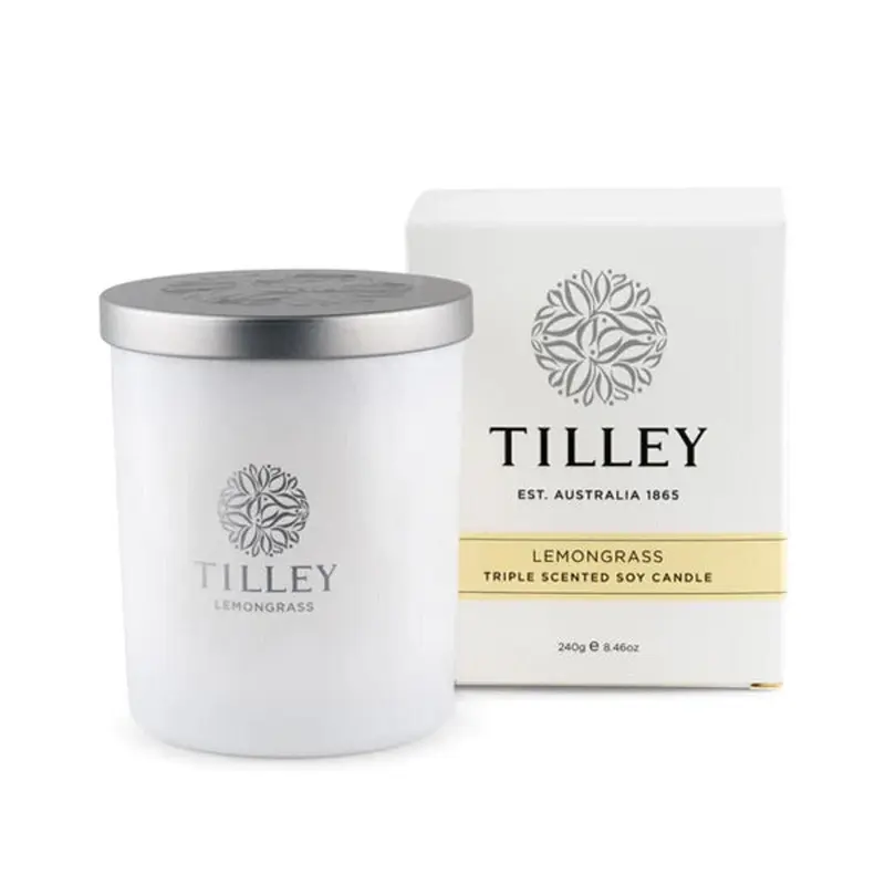 TILLEY TILLEY -Lemongrass Soy Candle 240G  Fixed size