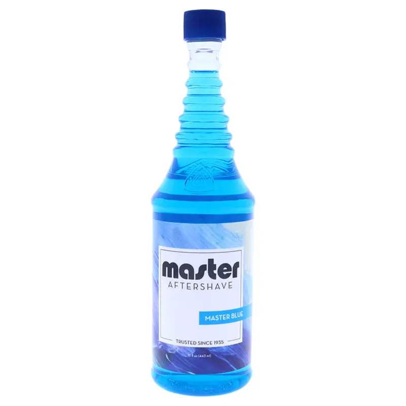 Master Well Comb Master Blue After Shave Lotion by Master Well Comb for Men - 15 oz After Shave Lotion