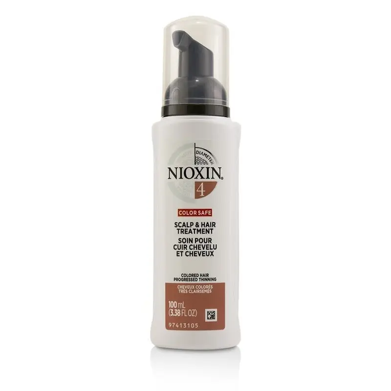 Nioxin Diameter System 4 Scalp & Hair Treatment (Colored Hair, Progressed Thinning, Color Safe) 100ml/3.38oz