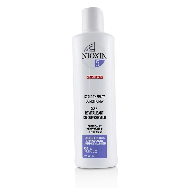 Nioxin Density System 5 Scalp Therapy Conditioner (Chemically Treated Hair, Light Thinning, Color Safe)  300ml/10.1oz