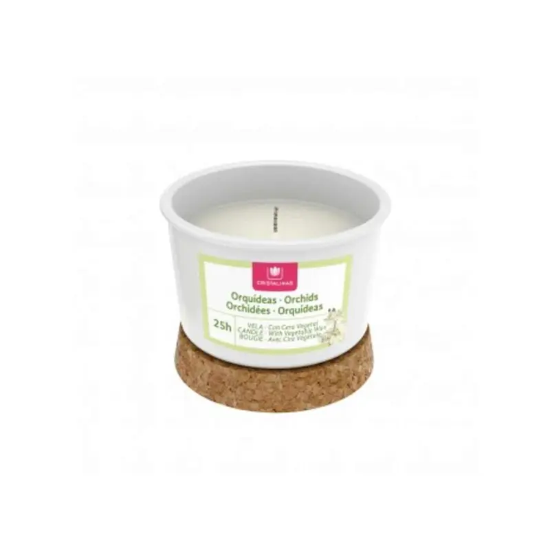 Cristalinas CRISTALINAS - Spain Classic Scented Candle #Orchids #25 Hours 100.0g/ml (8436571512826)  Fixed Size