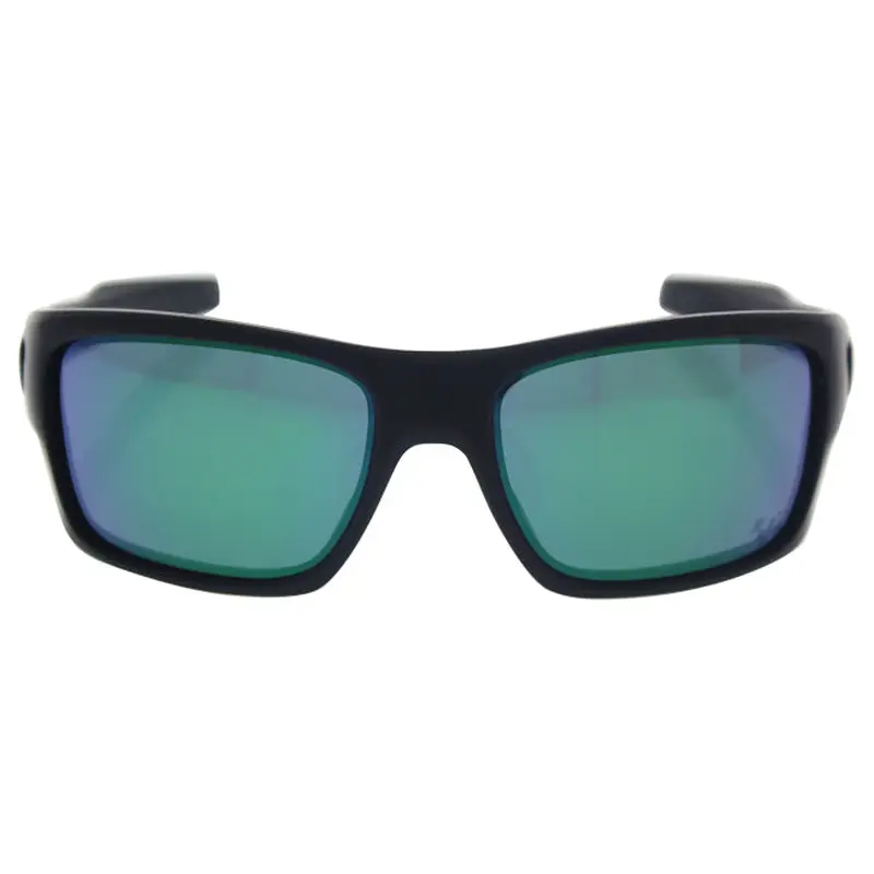 Oakley Oakley Turbine OO9263-15 - Matte Black/Jade Iridium by Oakley for Men - 65-17-132 mm Sunglasses