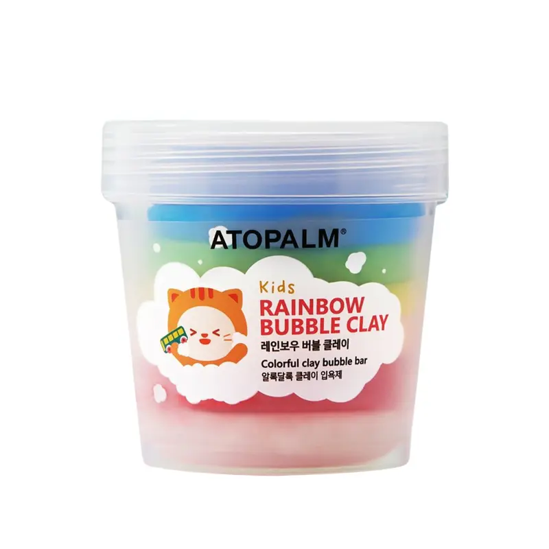 Atopalm Kids Rainbow Bubble Clay 210g