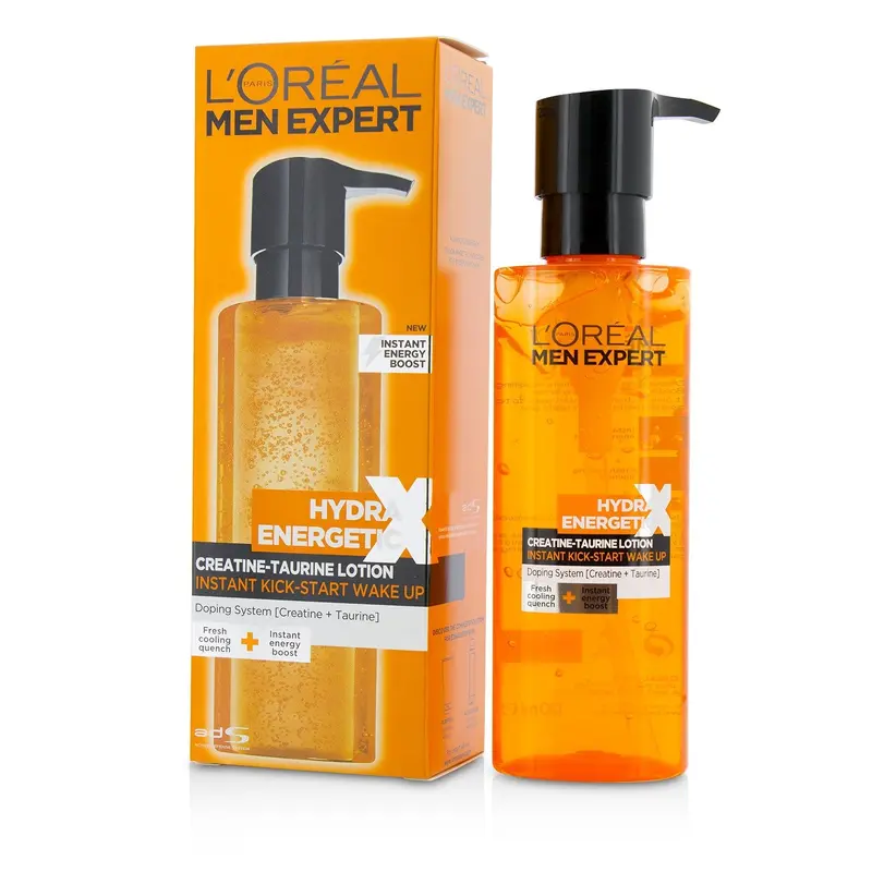 L'Oreal Men Expert Hydra Energetic X Creatine-Taurine Lotion  120ml/4oz