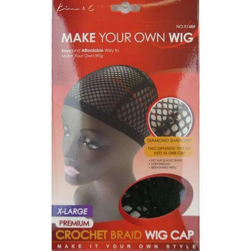 Premium Crochet Braid Wig Cap - Extra Large #91489