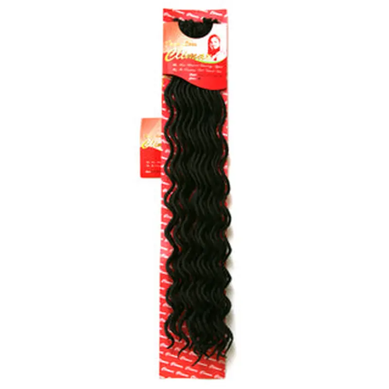 Wavy Faux Locs Crochet Braid 18"