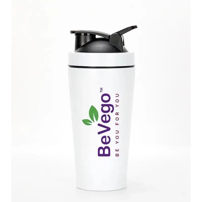 BeVego Protein Shaker Bottle 750ml - Stainless Steel