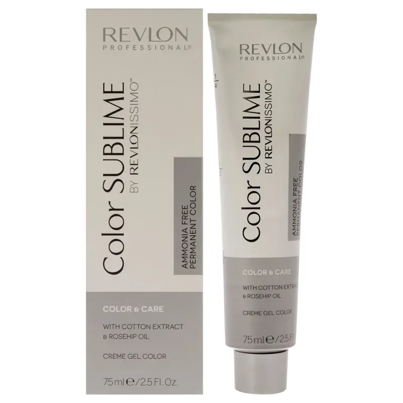 Revlon Revlonissimo Color Sublime - 6.13 Dark Golden Ash Blonde by Revlon for Unisex - 2.5 oz Hair Color