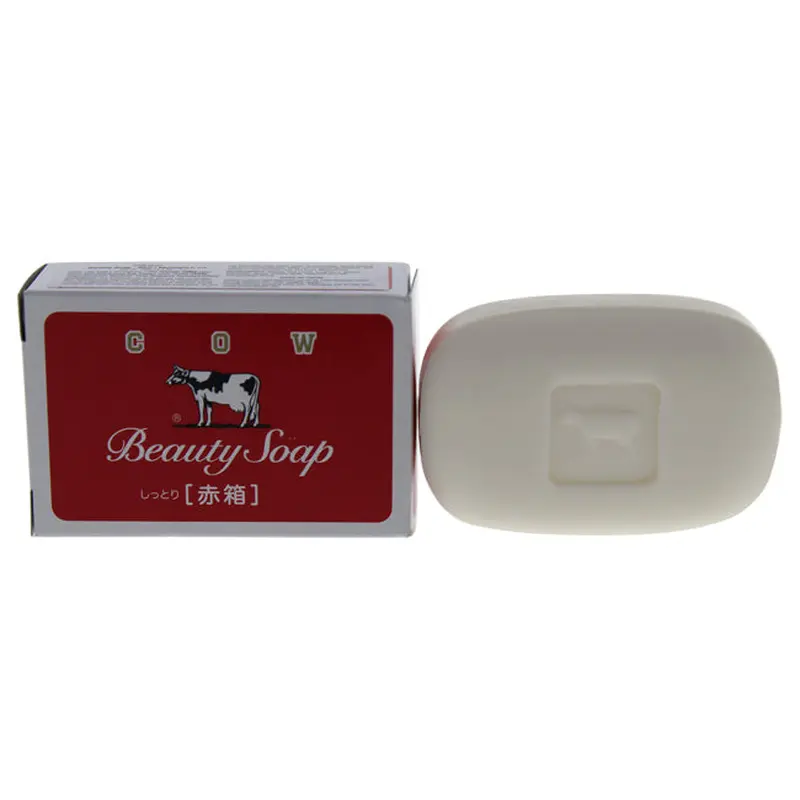 Cow Brand Beauty Soap Red by Cow Brand for Women - 3.5 oz Soap