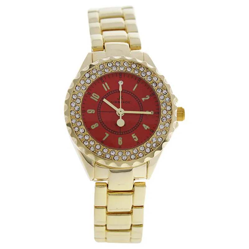 Kim & Jade 2033L-GR Gold Stainless Steel Bracelet Watch by Kim & Jade for Women - 1 Pc Watch