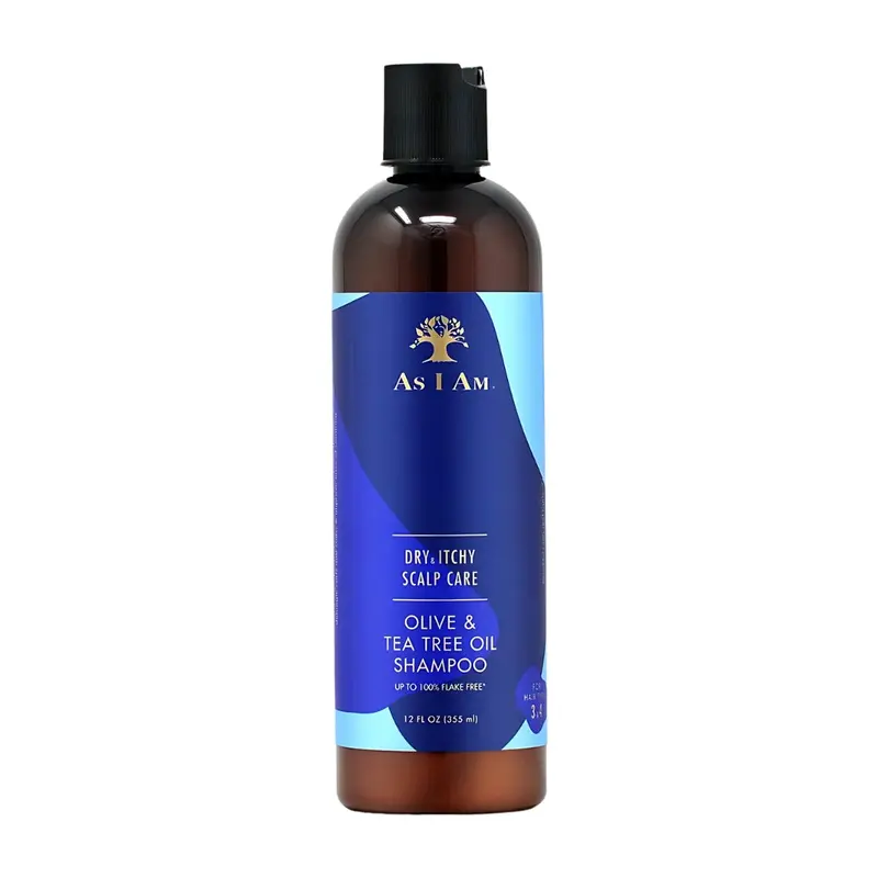 As I Am Dry & Itchy Olive & Tea Tree Oil Dandruff Shampoo - 12 oz