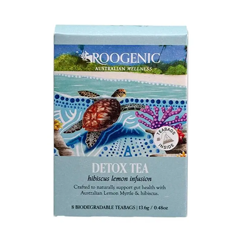 ROOTEA  (tea only) Roogenic Detox Tea X 8 Tea Bags
