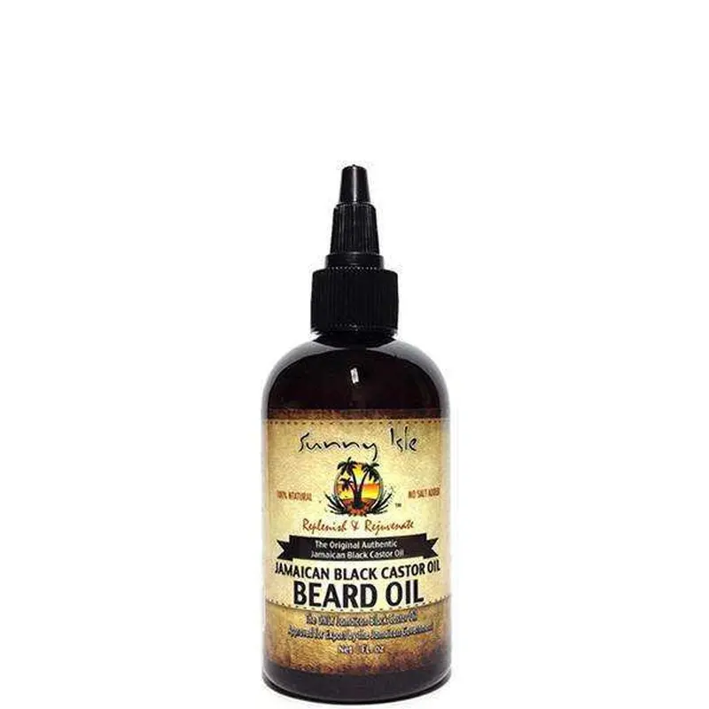 Sunny Isle Jamaican Black Castor Oil Beard Oil 2oz