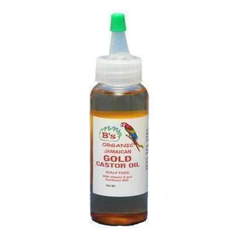 B's Organic Jamaican Gold Castor Oil