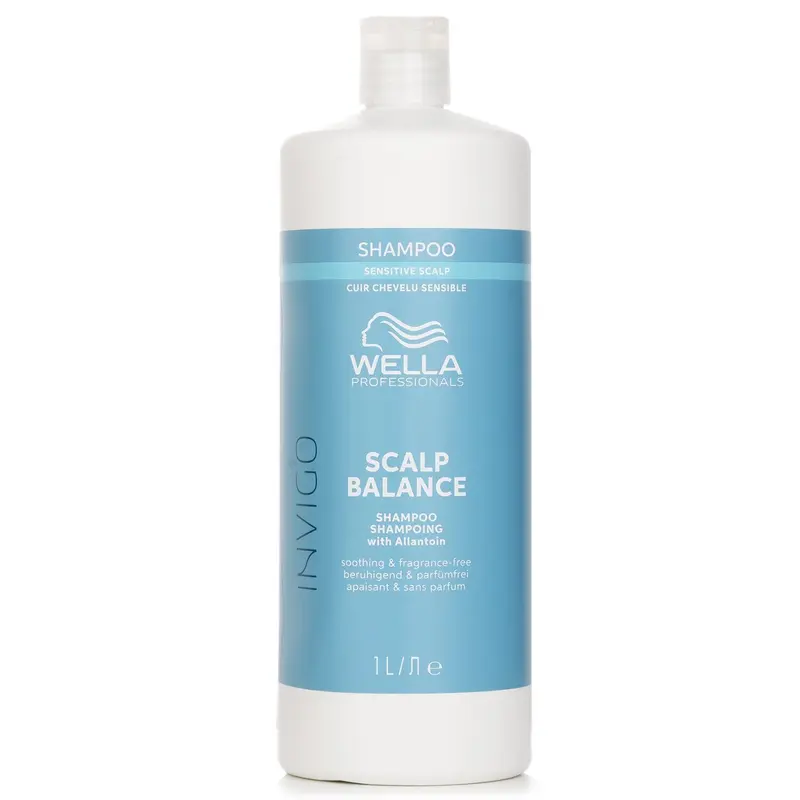 Wella Invigo Scalp Balance Shampoo With Allantoin Sensitive Scalp  1000ml