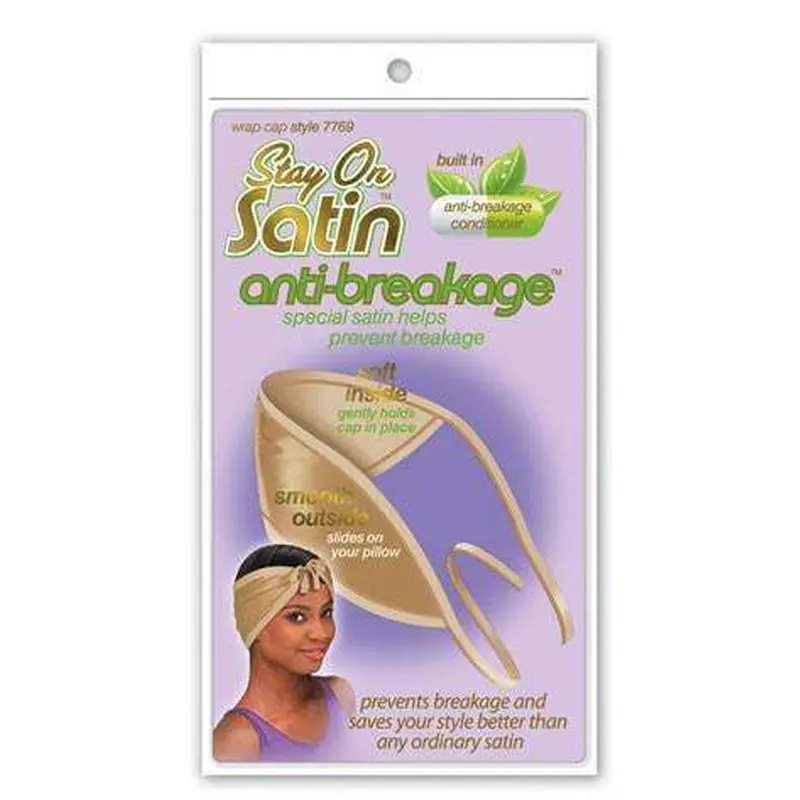 Stay On Satin Wrap Cap - Style 7769 Assorted - Dollar Deals