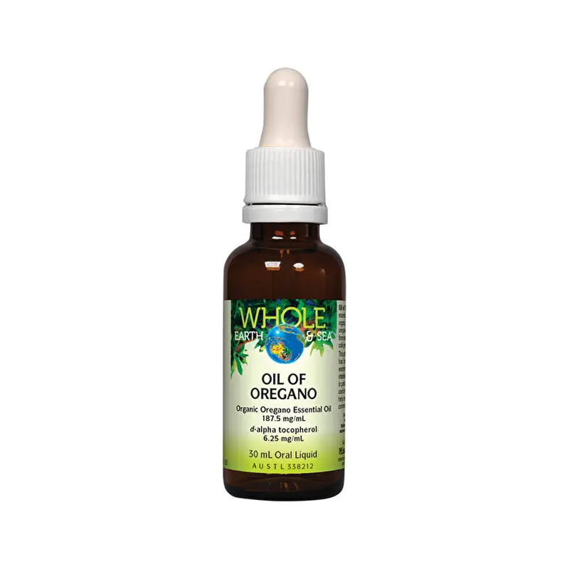 Whole Earth & Sea Oil Of Oregano 30ml