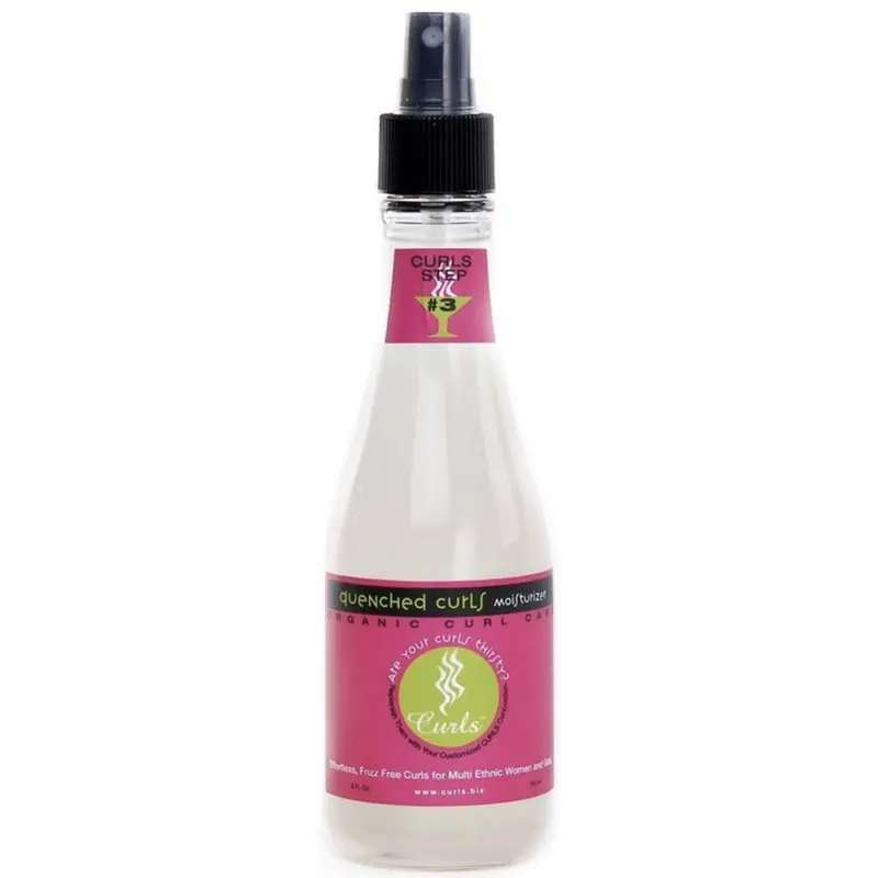 Curls: Quenched Curls Leave In Moisturizer 8oz