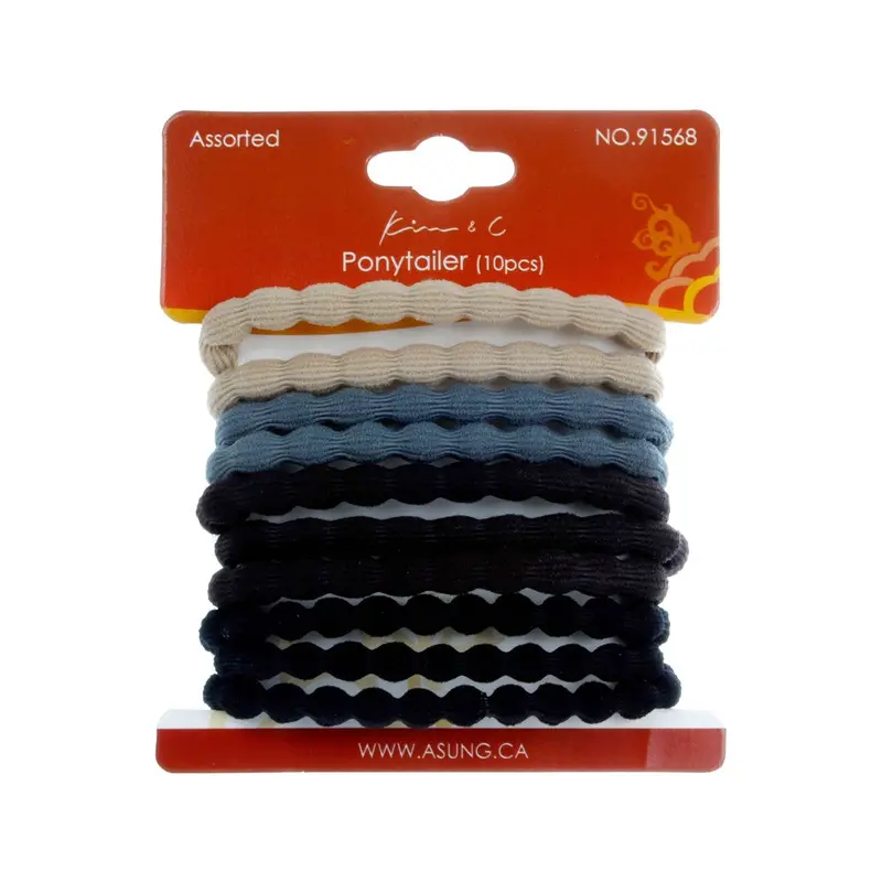 10pcs Hair Ponytailer - Assorted #91568