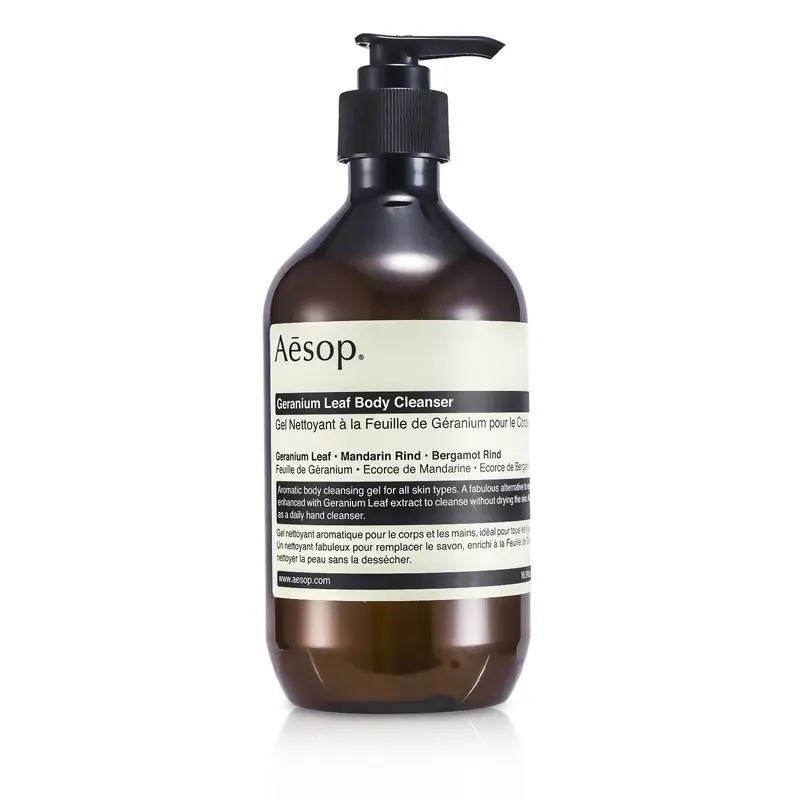 Aesop Geranium Leaf Body Cleanser  500ml/17.99oz