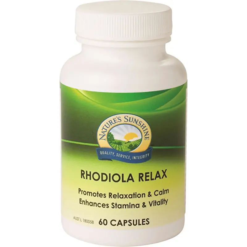 Nature's Sunshine Rhodiola Relax 60c