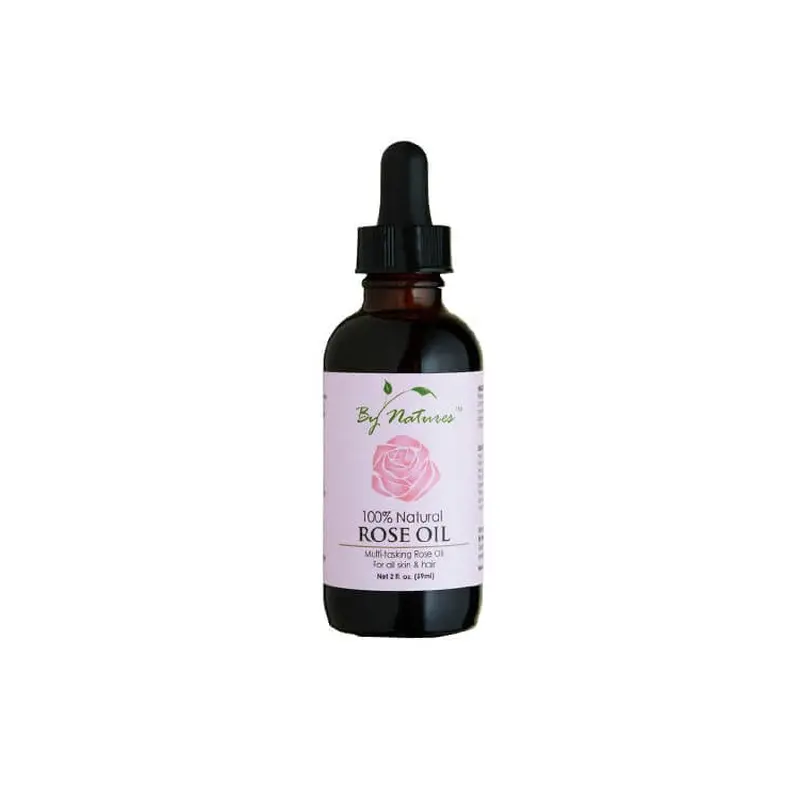 By Natures 100% Natural Rose Oil 2 oz